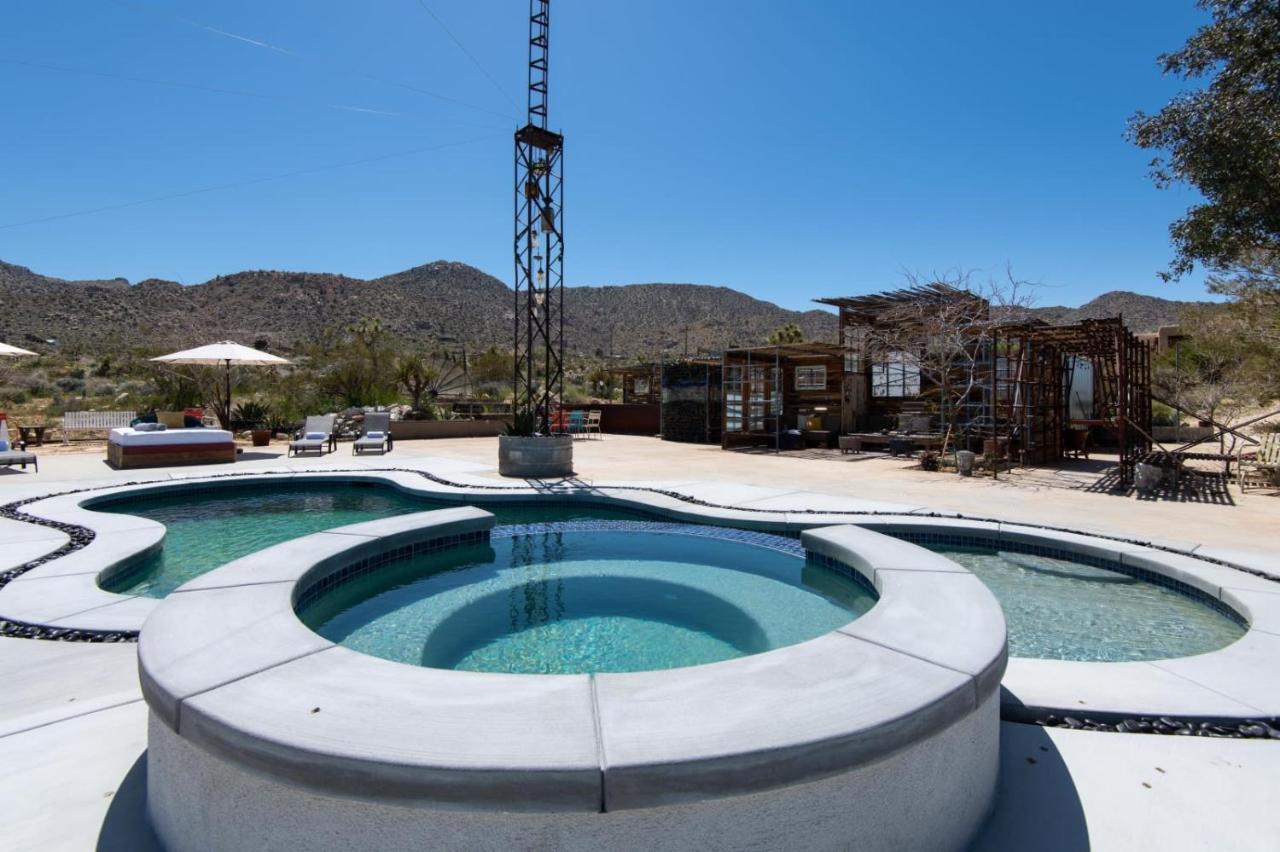 Quiet Compound 5Min To Park Pool And Spa 5Acres Villa Joshua Tree Exteriör bild