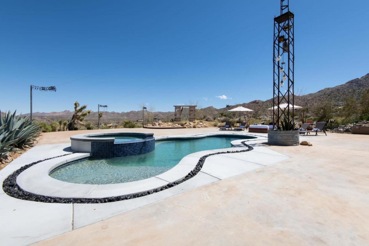 Quiet Compound 5Min To Park Pool And Spa 5Acres Villa Joshua Tree Exteriör bild