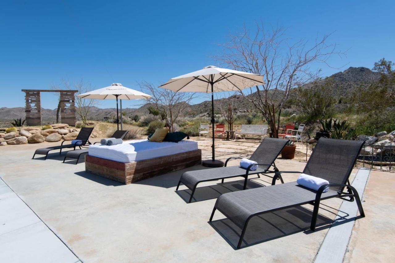 Quiet Compound 5Min To Park Pool And Spa 5Acres Villa Joshua Tree Exteriör bild