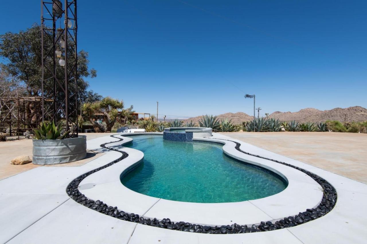 Quiet Compound 5Min To Park Pool And Spa 5Acres Villa Joshua Tree Exteriör bild