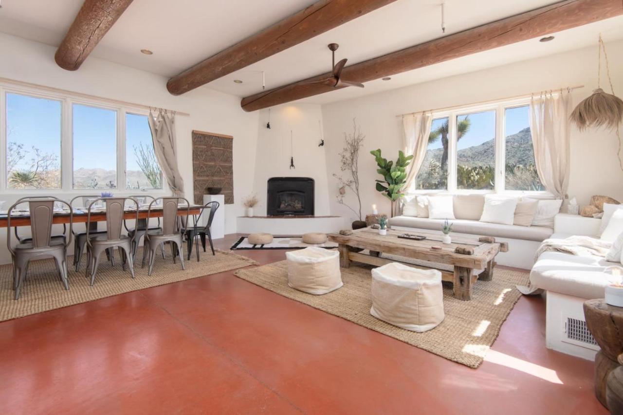 Quiet Compound 5Min To Park Pool And Spa 5Acres Villa Joshua Tree Exteriör bild