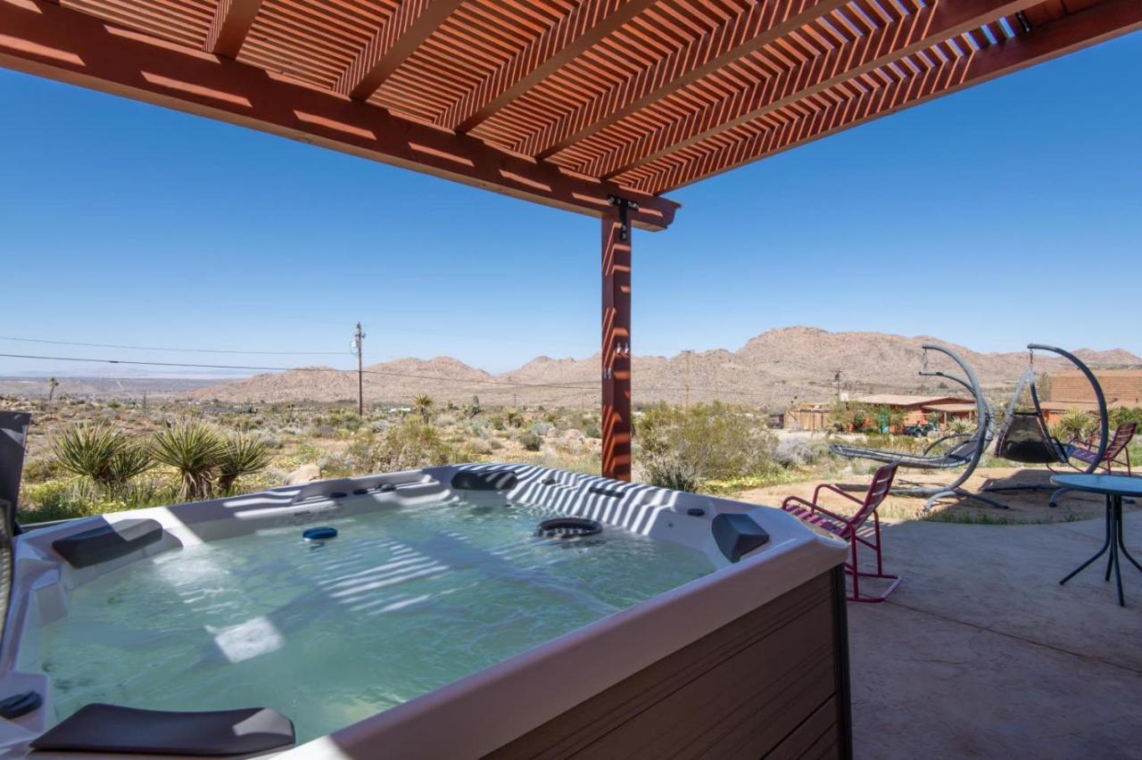 Quiet Compound 5Min To Park Pool And Spa 5Acres Villa Joshua Tree Exteriör bild